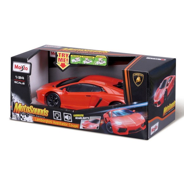 Продукт MAISTO MotoSounds - Кола Lamborghini Aventador Coupe 1:24  - 0 - BG Hlapeta